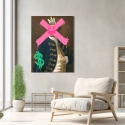 Moderne Pop-Art-Leinwanddruck "The Duke" von Eric Chestier Verkauf