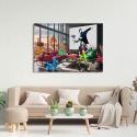 Modernes Pop-Art-Gemälde auf Leinwand Surrealofts Firenze Gerard Madau Verkauf