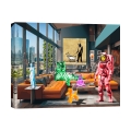 Leinwandbild Pop Art Surrealofts Milano Gerard Madau Aktion