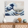 Wandbild auf Leinwand The Great Wave off Kanagawa Hokusai Große Welle Verkauf