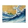 Leinwanddruck Die große Welle von Kanagawa Hokusai Angebot