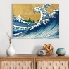 Leinwanddruck Die große Welle von Kanagawa Hokusai Verkauf