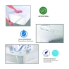 Wasserdichter Matratzenschoner 160x200 cm für Doppelbett Huston Sales