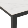 Moderner ausziehbarer Esstisch 90x160-400 Marmor-Optik Harper Angebot
