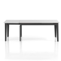 Moderner ausziehbarer Esstisch 90x160-400 Marmor-Optik Harper Rabatte