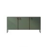 Sideboard Wohnzimmer Küche 3 Türen 184x40x90cm modernes Design Madrid Angebot