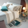 Bettwäsche-Set für Doppelbett aus Baumwolle und Satin Heritage Verkauf