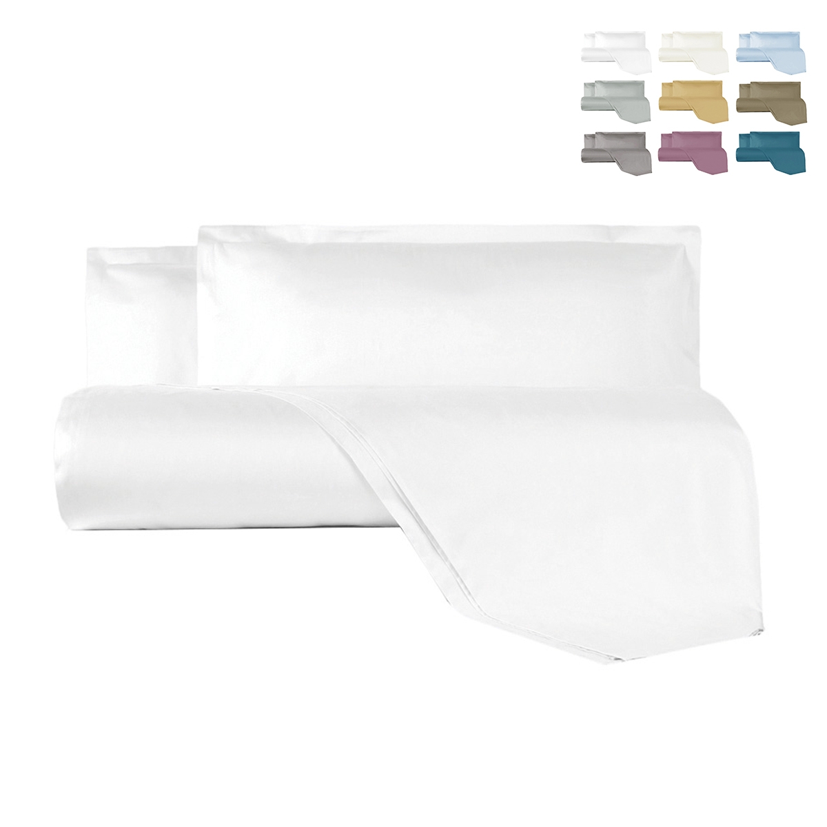 Argentario Baumwollsatin Bettwäsche-Set für Doppelbett Aktion Argentario Baumwollsatin Bettwäsche-Set für Doppelbett Aktion