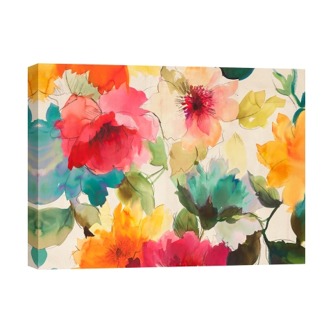 Blumenbild auf Leinwand Harmonic Spring Kelly Parr Aktion