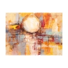Moderne abstrakte Wandkunst, bunter Druck Riflessi del tramonto Lucas Angebot
