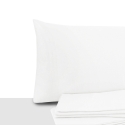 Set aus 2 Kissenbezügen 50x80cm aus Percal-Baumwolle mit Umschlag Miami Auswahl