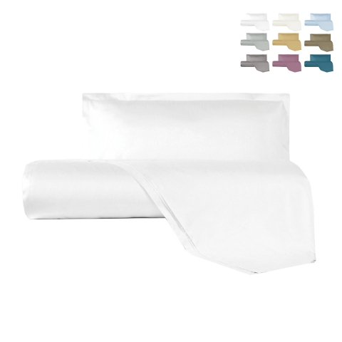 Bettwäsche-Set aus Satin Argentario für Einzelbett und Halb. Aktion