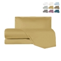 Einzelbett-Set Satin Bettlaken Kissenbezug Argentario Aktion