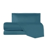 Bettwäsche-Set für 1,5 Betten aus Satin Laken Kissenbezug Argentario Eigenschaften