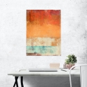 Abstraktes Leinwandbild Afternoon Seaside von Ludwig Maun Sales
