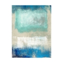 Leinwanddruck abstraktes modernes Bild beige blau Magic Sea Ludwig Maun Angebot
