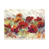 Blumenbild Leinwanddruck Mohnblumen im Sommer Luigi Florio Angebot