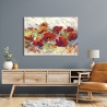 Blumenbild Leinwanddruck Mohnblumen im Sommer Luigi Florio Verkauf