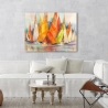 Moderne Leinwanddruck mit Booten Regata di colori Luigi Florio Verkauf