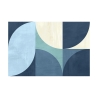 Moderner geometrischer Leinwanddruck - Abstrakt Moonlight Sandro Nava Angebot