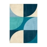 Abstraktes geometrisches Gemälde auf Leinwand Deep Waters Sandro Nava Angebot