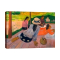 Impressionistisches Gemälde auf Leinwanddruck The Siesta Paul Gauguin Aktion