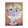 Moderner impressionistischer Kunstdruck auf Leinwand Senecio (Detail) Paul Klee Angebot