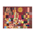 Impressionistisches Bild auf Leinwand Castle and Sun (Detail) Paul Klee Angebot