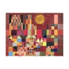 Impressionistisches Bild auf Leinwand Castle and Sun (Detail) Paul Klee Angebot