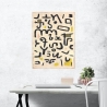Impressionistischer Kunstdruck auf Leinwand "Law" von Paul Klee Verkauf