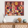 Impressionistisches Bild auf Leinwand Castle and Sun (Detail) Paul Klee Verkauf