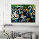 Impressionistische Leinwanddruck Dance at Le Moulin de la Galette Renoir Verkauf