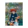 Impressionistische Leinwanddruck Le due sorelle (auf der Terrasse) Renoir Angebot