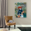 Impressionistische Leinwanddruck Le due sorelle (auf der Terrasse) Renoir Verkauf