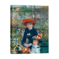 Impressionistische Leinwanddruck Le due sorelle (auf der Terrasse) Renoir Aktion