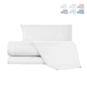 Einzelbett-Set 90x200 mit Bettlaken Kissenbezug 50x80 Toronto Aktion