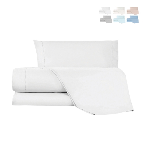 Einzelbett-Set 90x200 mit Bettlaken Kissenbezug 50x80 Toronto Aktion