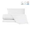 Einzelbett-Set 90x200 mit Bettlaken Kissenbezug 50x80 Toronto Aktion