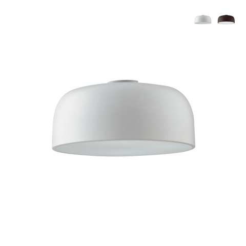 Moderne runde Deckenleuchte aus Metall 38 cm Bristrot Aktion