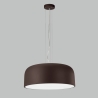 Hängelampe mit rundem Diffusor 52cm aus Metall Bistrot Angebot
