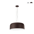 Hängelampe mit rundem Diffusor 52cm aus Metall Bistrot Aktion
