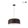 Hängelampe mit rundem Diffusor 52cm aus Metall Bistrot Aktion