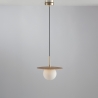 Hängelampe Metall mit Glasdiffusor 30cm Chaplin LS1 Verkauf