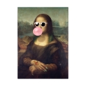Pop-Art Leinwanddruck Leisure Time, Monna Lisa von Matt Spencer Angebot