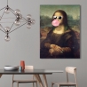 Pop-Art Leinwanddruck Leisure Time, Monna Lisa von Matt Spencer Verkauf