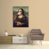 Pop-Art Leinwanddruck Leisure Time, Monna Lisa von Matt Spencer Sales