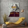 Pop Funky Art Modern – Leinwanddruck von William Matt Spencer Verkauf