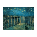 Impressionistisches Leinwandbild La Notte Stellata Vincent van Gogh Angebot