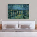 Impressionistisches Leinwandbild La Notte Stellata Vincent van Gogh Sales