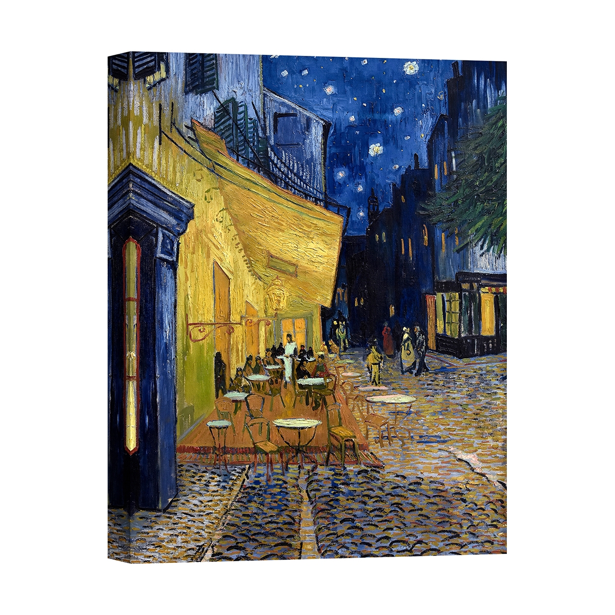 Leinwandbild Cafe Terrace at Night von Vincent van Gogh Aktion Leinwandbild Cafe Terrace at Night von Vincent van Gogh Aktion